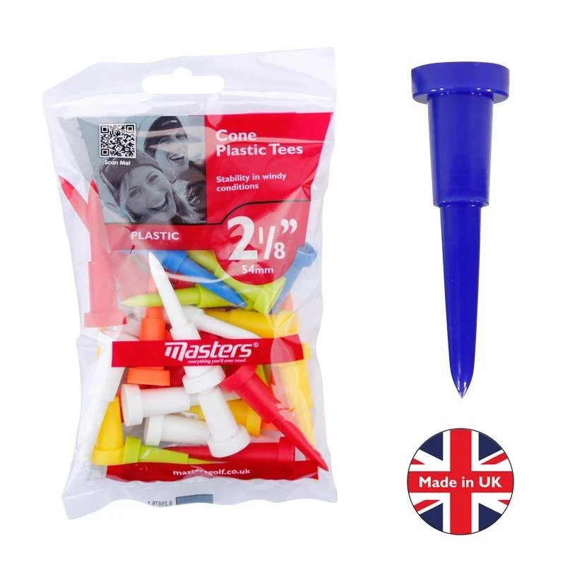 Masters Cone Tees 2 1/8 Mixed Bag 25 - Image 2