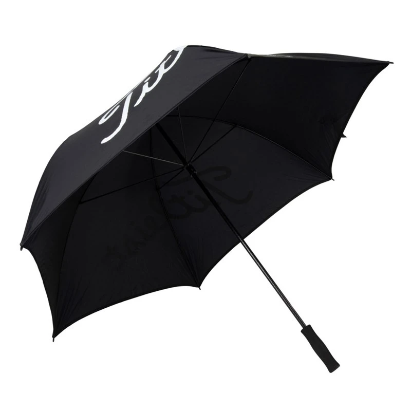 Titleist Players Double Canopy Umbrella Black - Image 2