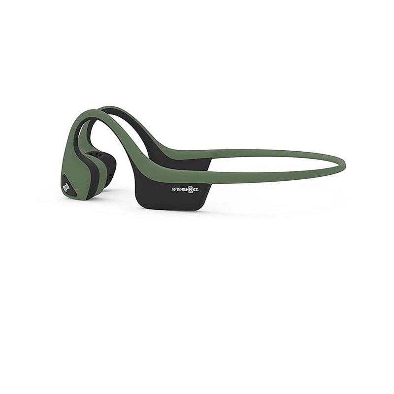 Aftershokz Air Wireless Bone Conduction Open-Ear Headphones Forest Green - Image 2