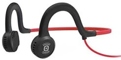 Aftershokz Titanium Open-Ear Bone Conduction Headphones Lava Red  