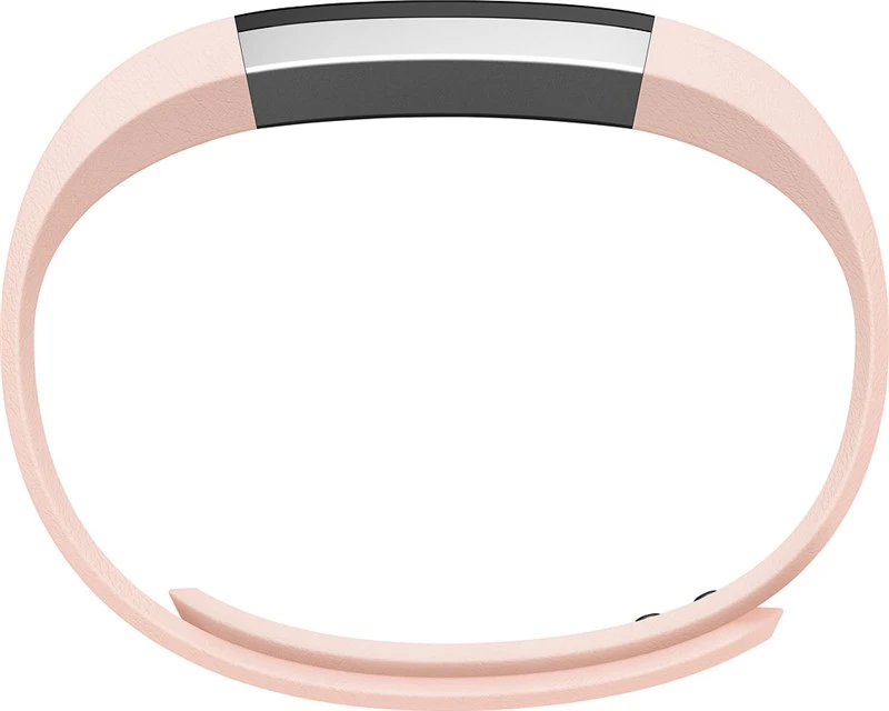 Fitbit Alta Accessory Leather Band Blush Pink Large - Image 3