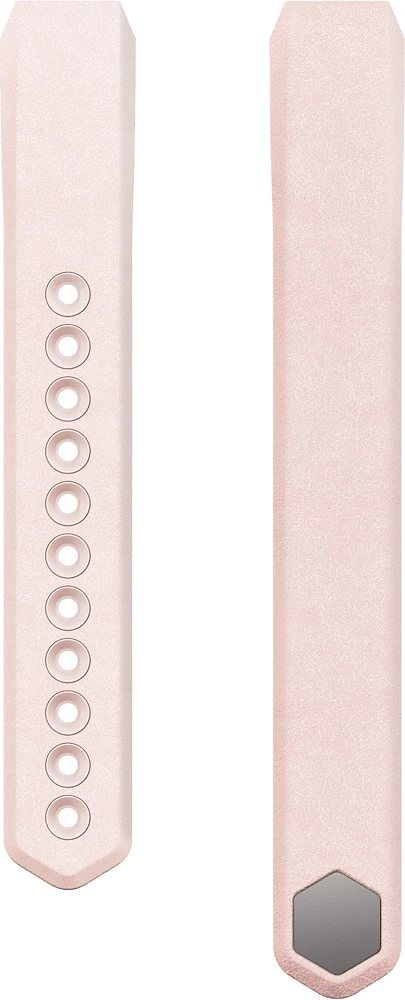 Fitbit Alta Accessory Leather Band Blush Pink Large