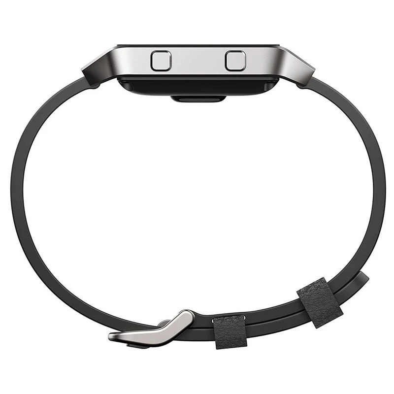 Fitbit Blaze Leather Accessory Band Black