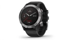 Garmin Fenix 6 GPS Watch Silver With Black Band  