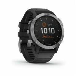 Garmin Fenix 6 Solar GPS Silver/Black Band  