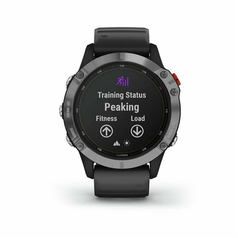 Garmin Fenix 6 Solar GPS Silver/Black Band - Image 8