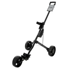 Ben Sayers Three-Wheel Trolley Black  