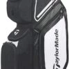 TaylorMade Pro 8.0 Golf Cart Bag Black/White/Charcoal  