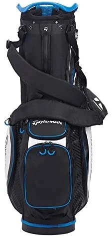 TaylorMade Pro 8.0 Stand Bag Black/White/Blue - Image 4