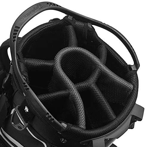 TaylorMade Pro 8.0 Stand Bag Black/White/Charcoal - Image 2