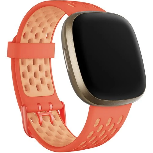 Fitbit Versa 3 / Sense Sport Band Melon/Rose - Image 2