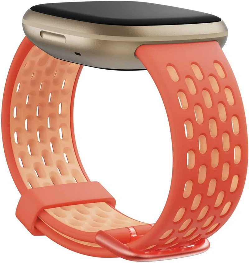 Fitbit Versa 3 / Sense Sport Band Melon/Rose - Image 3