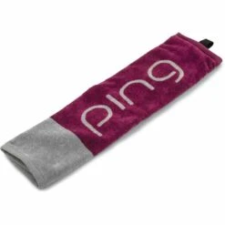 Ping Ladies Tri-Fold 193 Towel Garnet/Grey  