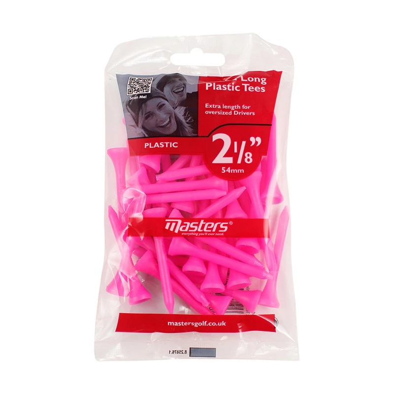 Masters Plastic Tees 2 1/8 Bag X 40 Pink