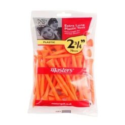 Masters Plastic Tees 2 3/4 Bag X 30 Orange  