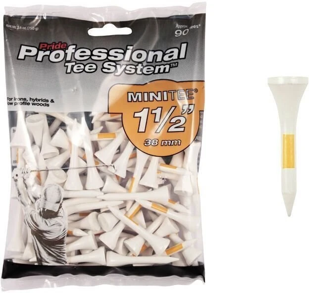 Masters Pride Minitee 1 1/2 38mm 90 Pack Orange