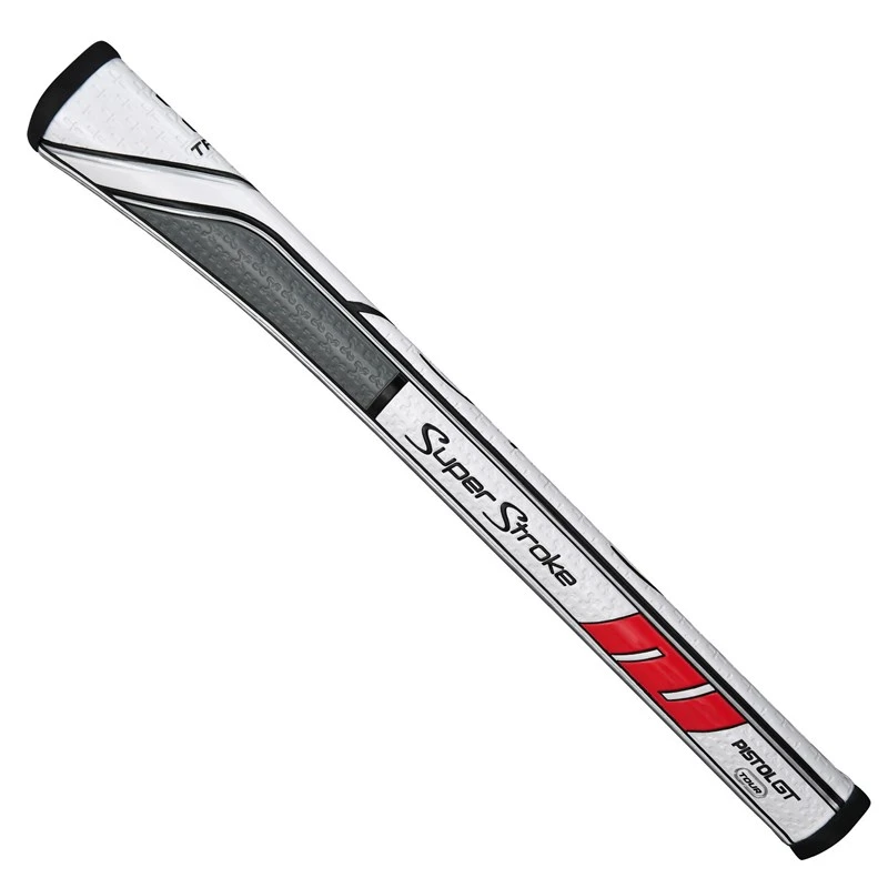 Masters SuperStroke Traxion Pistol GT Tour Grip White/Silver - Image 2