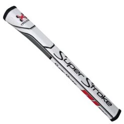 Masters SuperStroke Traxion Pistol GT Tour Grip White/Silver  