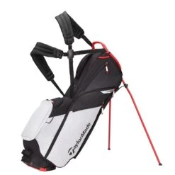 TaylorMade TM21 FlexTech Lite Gray/Red Stand Bag