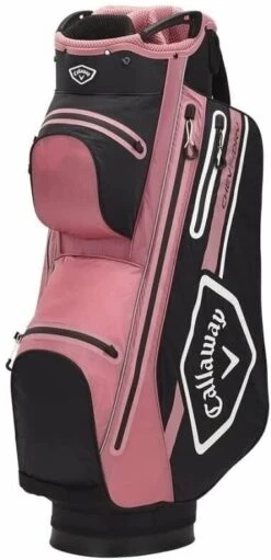 Callaway 2021 Chev Dry 14 Golf Cart Bag Black/Rose/White  