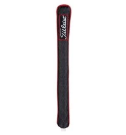 Titleist Leather Jet Black Collection Alignment Stick Cover  