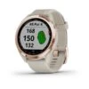 Garmin Approach S42 Golf GPS Watch - Sand/Rose Gold  