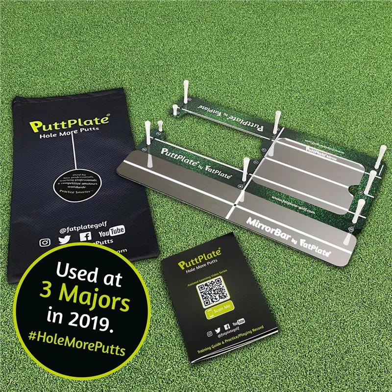 Masters Fatplate Puttplate With Mirror Insert & Mirror Bar