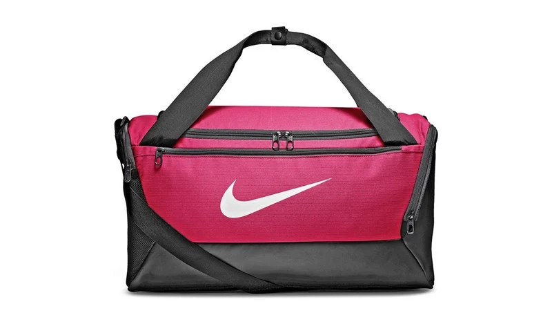 Nike Golf Brasilia Training Duffle Bag Small Rush Pink/Black/White