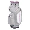 TaylorMade 8.0 Cart Bag Grey/White/Purple  