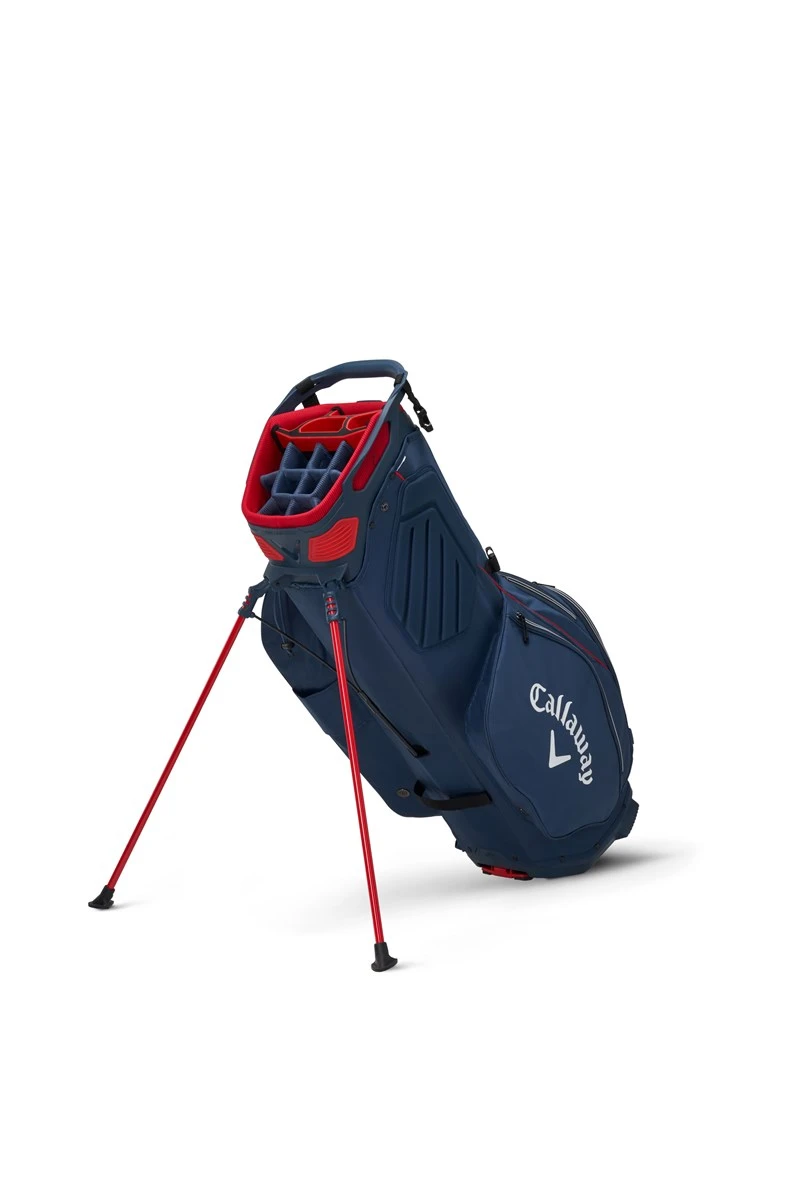 Callaway Fairway 14 Stand Bag Navy/Red/White - Image 2