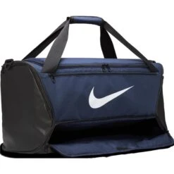 Nike Golf Brasilia 9.5 Training Duffle Bag Medium Midnight Navy/Black/White  