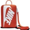 Nike Golf Sportswear Shoe Box Bag Orange/Light Smoke Grey/White  