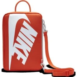 Nike Golf Sportswear Shoe Box Bag Orange/Light Smoke Grey/White  