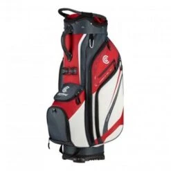 Cleveland Golf Friday Cart Bag Red/White/Charcoal  