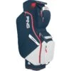 Ping Traverse 214 Cart Bag Navy/White/Red  