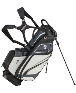 Cleveland Golf Saturday Stand Bag Charcoal/White/Black  