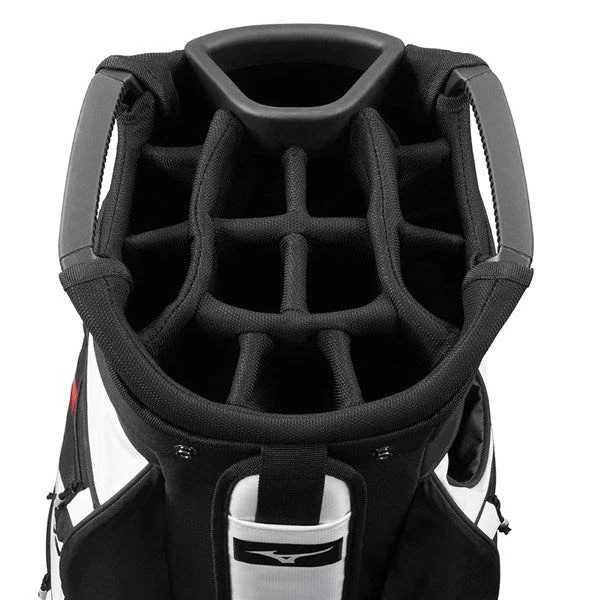 Mizuno Br-D4C Fy21 Cart Bag White/Black - Image 2