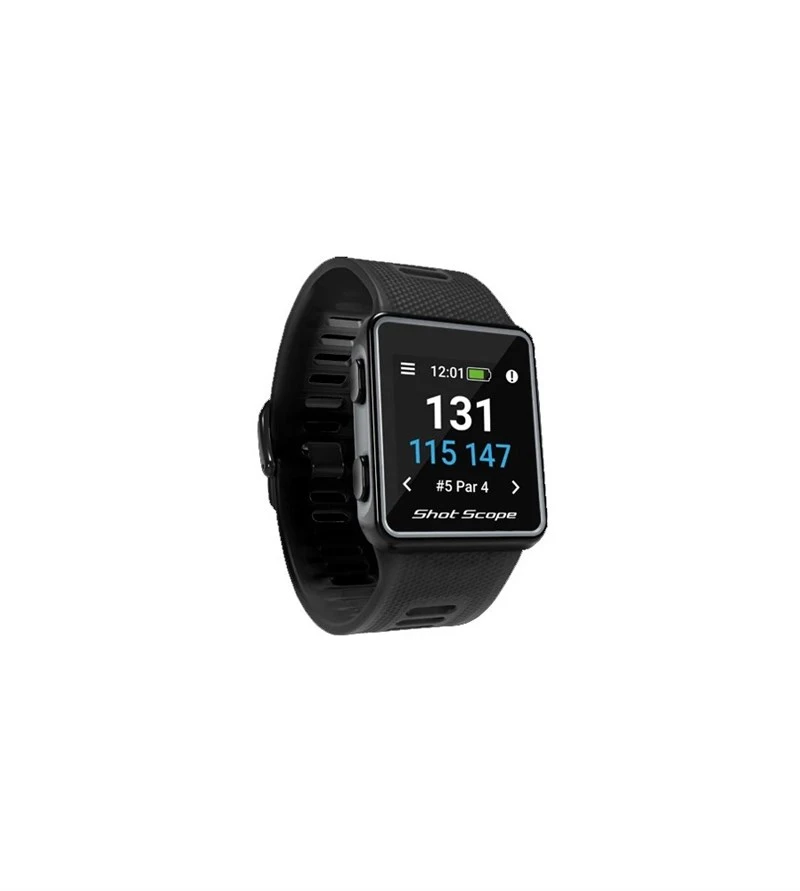 Shot Scope V3 GPS Watch Black - Image 2