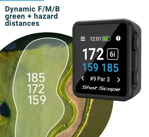 Shot Scope H4 Handheld GPS Black - Image 5