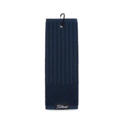 Titleist Tri Fold Cart Towel Navy Â