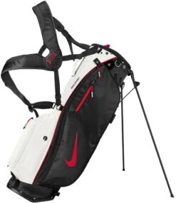 Nike Golf Sport Lite Black/White/Red Stand Bag  