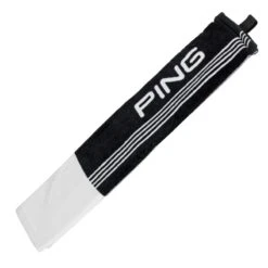 Ping Tri-Fold Golf Towel Black/White  