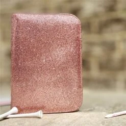 Surprize Shop Ladies Glitter Scorecard Holder Rose Gold