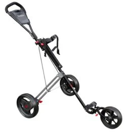 Masters 5 Series Junior 3 Wheel Push Trolley Black  