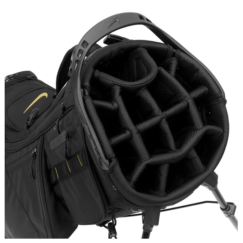 Nike Golf Air Hybrid Stand Bag Black/Gold - Image 3