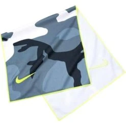 Nike Golf Caddy Golf Towel Anthracite/Volt Â