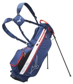 Mizuno K1-Lo LightWeight Stand Bag 2022 Navy/Red  