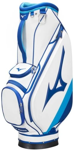 Mizuno Tour Staff Cart Bag 2022 White/Blue  