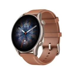 Amazfit GTR 3 Pro Smart Watch Brown Leather  