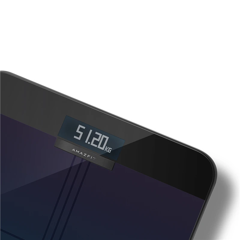 Amazfit Smart Scale Wi-Fi Bluetooth, Digital Body Fat BMI Scale Aurora Blue - Image 2